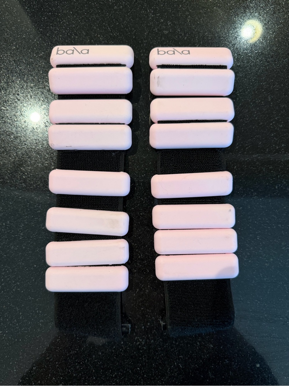 Bala Pink Ankle/Wrist Weights —  1 lb